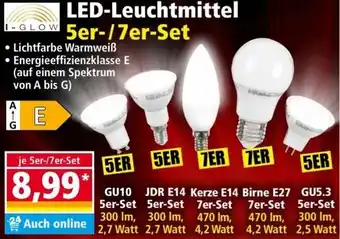 Norma I-GLOW LED-Leuchtmittel 5er/7er Set Angebot