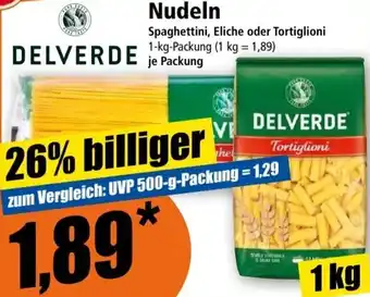 Norma DELVERDE Nudeln 1 kg Packung Angebot