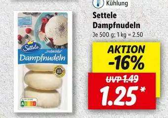 Lidl Settele dampfnudeln Angebot