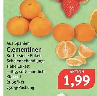 Feneberg Clementinen Angebot