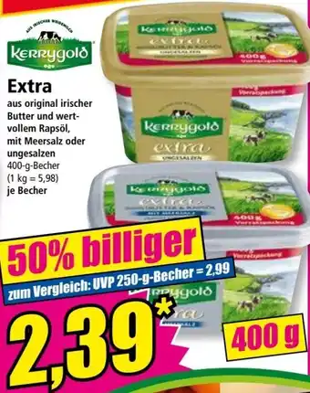 Norma Kerrygold Extra 400 g Becher Angebot