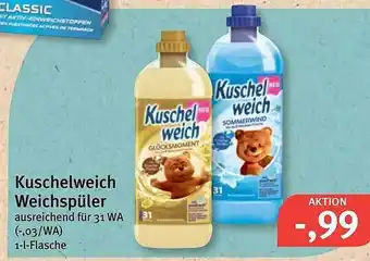 Feneberg Kuschelweich Weichspüler Angebot