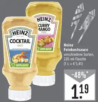 Marktkauf Heinz Feinkostsauce 220-ml-Flasche Angebot