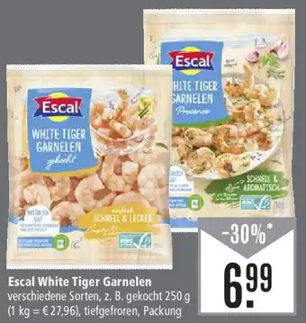 Marktkauf Escal White Tiger Garnelen 250 g Angebot