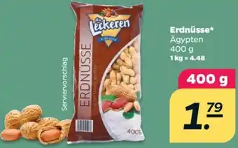 NETTO Erdnüsse Ägypten 400 g Angebot