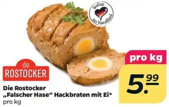 NETTO Die Rostocker ,,Falscher Hase" Hackbraten mit Ei Angebot