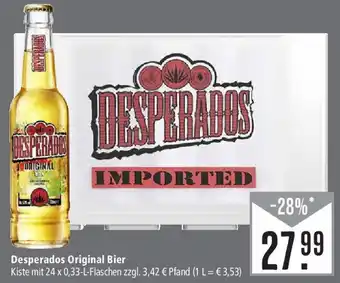 Marktkauf Desperados Original Bier 24 x 0,33-L-Flaschen Angebot