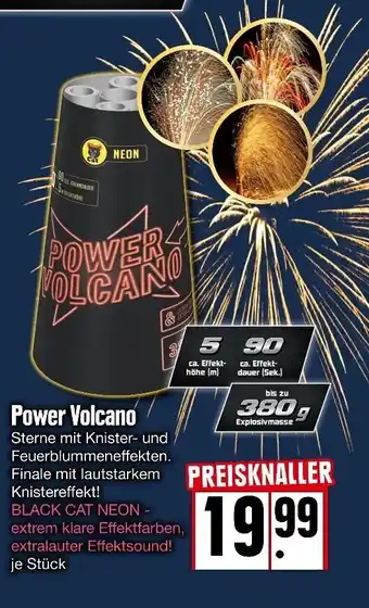 Edeka Comet NEON Power Volcano Angebot