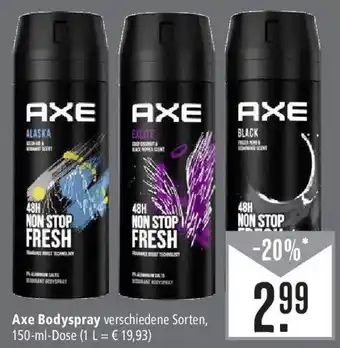 Marktkauf Axe Bodyspray 150 ml Dose Angebot