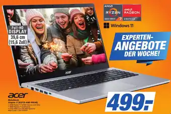 K+B Expert acer Notebook Aspire 3 (A315-44P-R636) Angebot