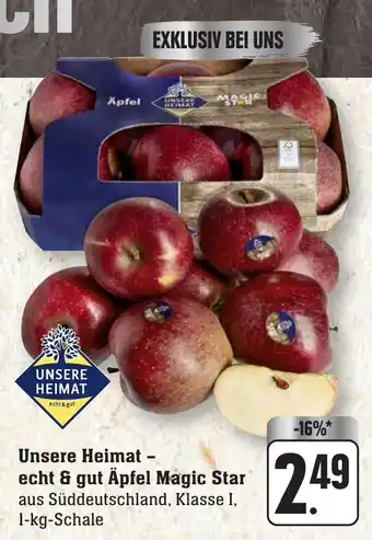 nah & gut Äpfel Magic Star 1kg Angebot