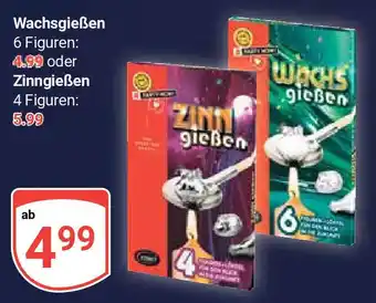 Globus Comet Wachsgießen 6 Figuren oder Zinngießen 4 Figuren Angebot