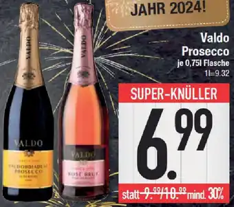 E-Center Valdo Prosecco 0,75 L Flasche Angebot