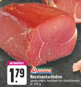 NP Discount RASTING Nusstoastschinken 100 g Angebot