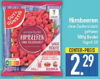 E-Center Gut & Günstig Himbeeren 500 g Beutel Angebot