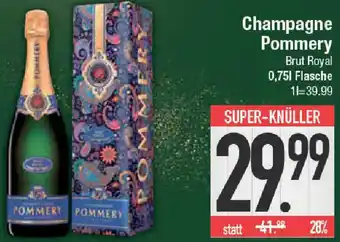 E-Center Champagne Pommery Brut Royal 0,75 L Flasche Angebot