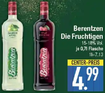 E-Center Berentzen Die Fruchtigen 0,7 L Flasche Angebot