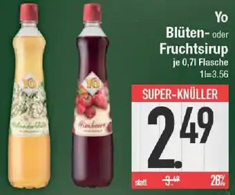 E-Center Yo Blüten oder Fruchtsirup 0,7 L Flasche Angebot