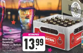 NP Discount Astra Urtyp, Kiezmische, Rakete oder Rotlicht 27x0,33 L Angebot