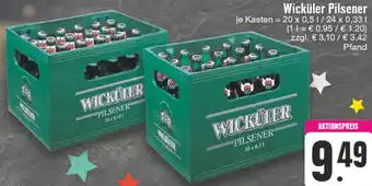 NP Discount Wicküler Pilsener 20x0,5/24x0,33 L Angebot