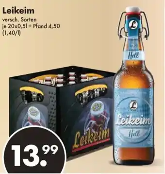 Trink und Spare Leikeim 20x0,5 L Angebot