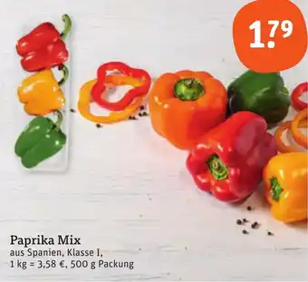 tegut Paprika Mix 500 g Packung Angebot