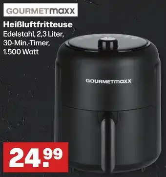 Handelshof GOURMETMaxx Heißluftfritteuse 1.500 Watt Angebot