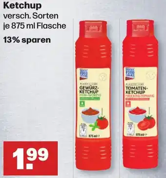 Handelshof Edeka Food Service Ketchup 875 ml Flasche Angebot