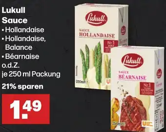 Handelshof Lukull Sauce 250 ml Packung Angebot