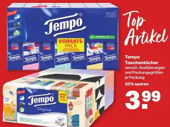 Handelshof Tempo Taschentücher Angebot