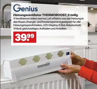 Handelshof Genius Heizungsventilator THERMOBOOST, 2-teilig Angebot