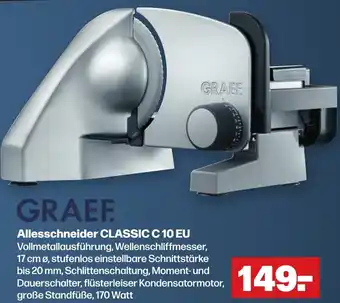 Handelshof GRAEF Allesschneider CLASSIC C 10 EU Angebot