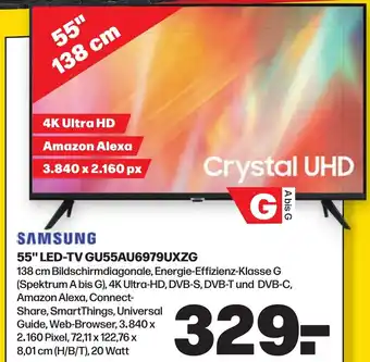 Handelshof SAMSUNG 55" LED-TV GU55AU6979UXZG Angebot