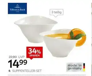 XXXLutz Villeroy & boch suppenteller-set „vapiano" Angebot