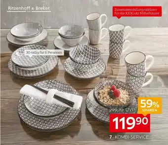 XXXLutz Ritzenhoff &  brecker kombi-service „takeo“ Angebot