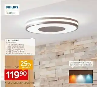 XXXLutz Philips led-deckenleuchte Angebot