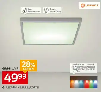 XXXLutz Ledvance led-paneelleuchte Angebot