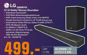 Saturn Lg 3.1.2-dolby atmos-soundbar Angebot