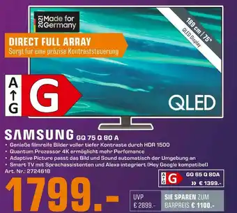 Saturn Samsung qled fernseher Angebot