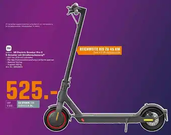 Saturn Xiaomi e-scooter mit straßenzulassung Angebot