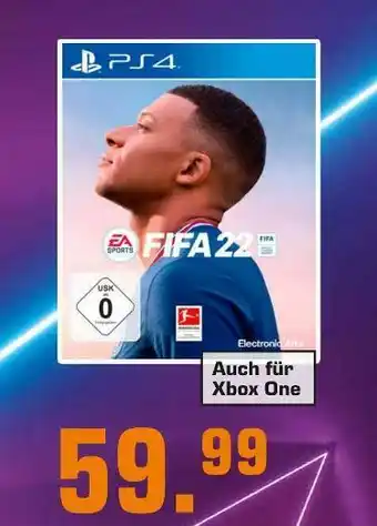 Saturn Ps4 spiel "fifa 22" Angebot