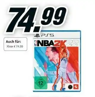 MediaMarkt Nba 2k 22 Angebot