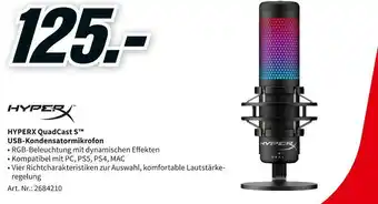 MediaMarkt Hyperx usb-kondensatormikrofon Angebot