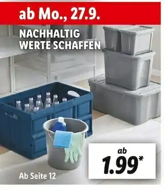 Lidl Verschiedene haushaltsartikel Angebot