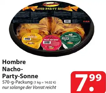 Famila Nord Ost Hombre Nacho Party Sonne 570 g Packung Angebot