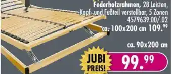 Möbel Boss Federholzrahmen Angebot