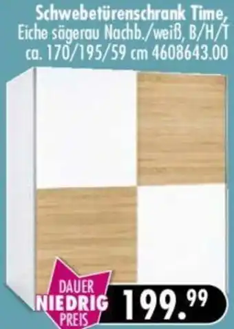 Möbel Boss Schwebetürenschrank Time Angebot