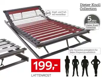 XXXLutz Dieter knoll collection lattenrost Angebot