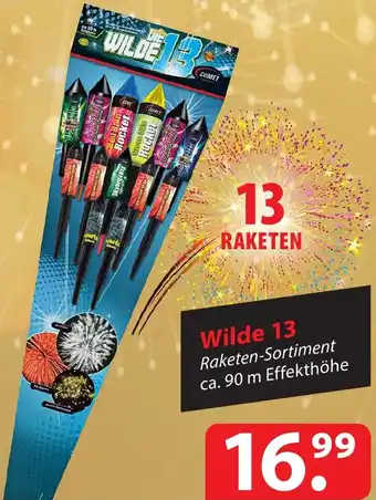 Famila Nord Ost COMET Wilde 13 Raketen Angebot