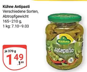 Globus Kühne Antipasti 370g Angebot